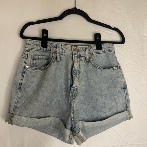 WORN ONCE| Wild Fable High Rise Mom Shorts Size 8/29 - Picture 1 of 5